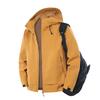 Unisex Hooded Windproof Outdoor Jacket Fall Lightweight Casual Workwear Loose Fit