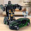Inertia Collision Robot Car: Transforming Toy for Kids Aged 7-10