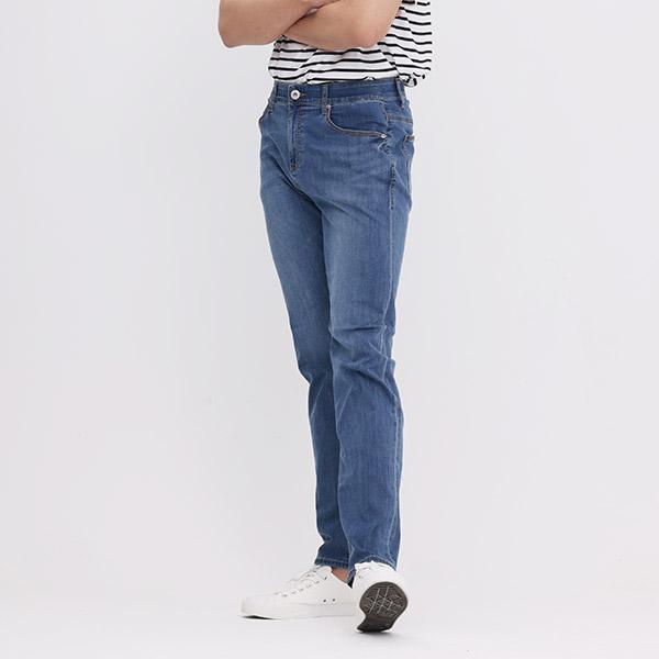 JAMBANGEE Men'S) Coolmax Washed Straight Denim_An2Dih406-Mb