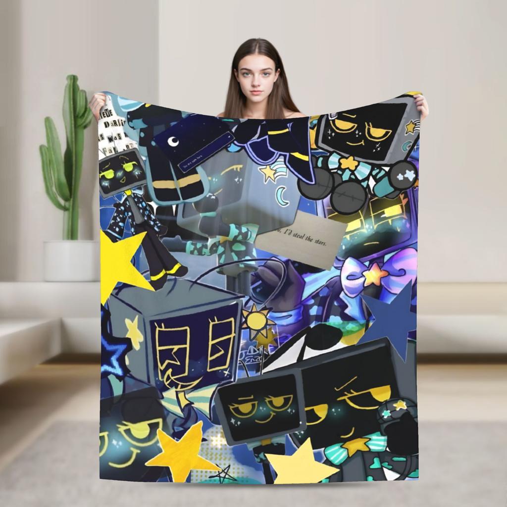 Dandys World Astro Blanket Quality Warm Throw Blanket Spring Picnic Living Room Novelty Bedspread