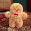 Cartoon Biscuit Man Pillow for Festive Couch Setup