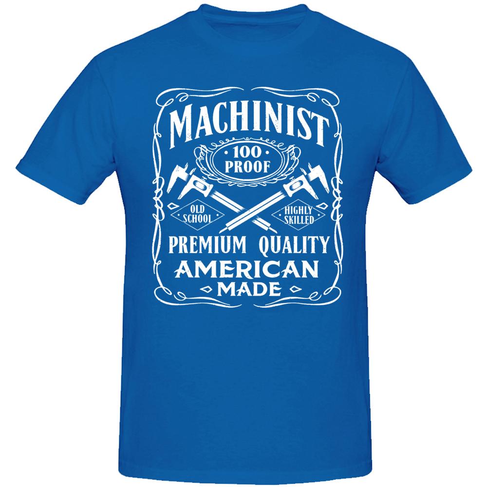 Funny Machinist T Shirts Summer Style Graphic Cotton Streetwear Short Sleeve Machine Operator Engine Driver Gifts T-shirt Men