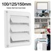 Plastic Material Exhaust Vent Cover Grille Covers Ventilation Grill Air Shutter Vents  For Walls