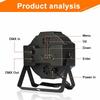 18 Led Par Light Portable DJ Lights Slim Stage Lighting Equipment RGB Light Party Lights Led Disco Light