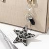 Creative Leopard Print Rhinestone Keychain, Japanese and Korean Fashion Keychain Pendant, Bag Jewelry Pendant, Spot.