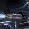 Handheld Car Vacuum Cleaner, Portable Vacuum Cleaner and Air Duster, High Power Rechargeable Vacuum with Multiple Nozzles for Car Home Office