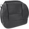Priprilod Black Leather Driver Side Bottom Replacement Seat Cover Compatible with Ford F150 Lariat 2004 2005 2006 2007 2008