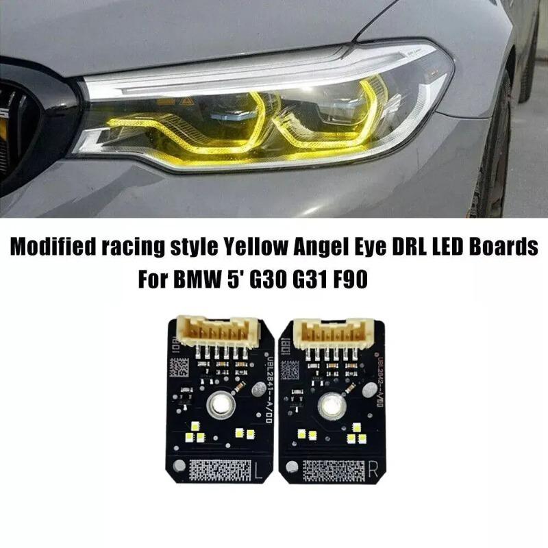 DRL LED Boards For BMW 5 Series G30 G38 F90 M5 G31 G32 GT 2018 2019 2020 High spec Daytime Running light 63117214940 7214939
