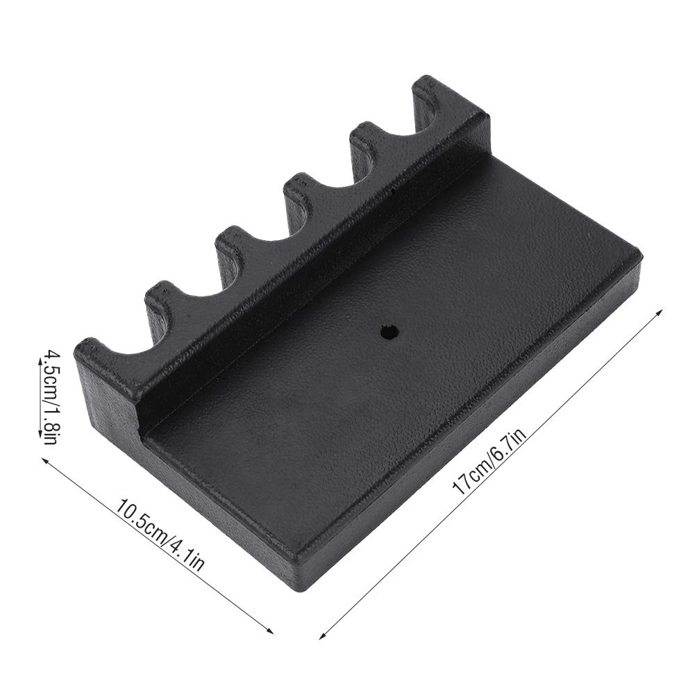 Ongwan Billiard Cue Hard Adhesive Cue Holder with PE Portable and Easy to Install and Black 5-Cue Rack, Bag, Durable, Use,