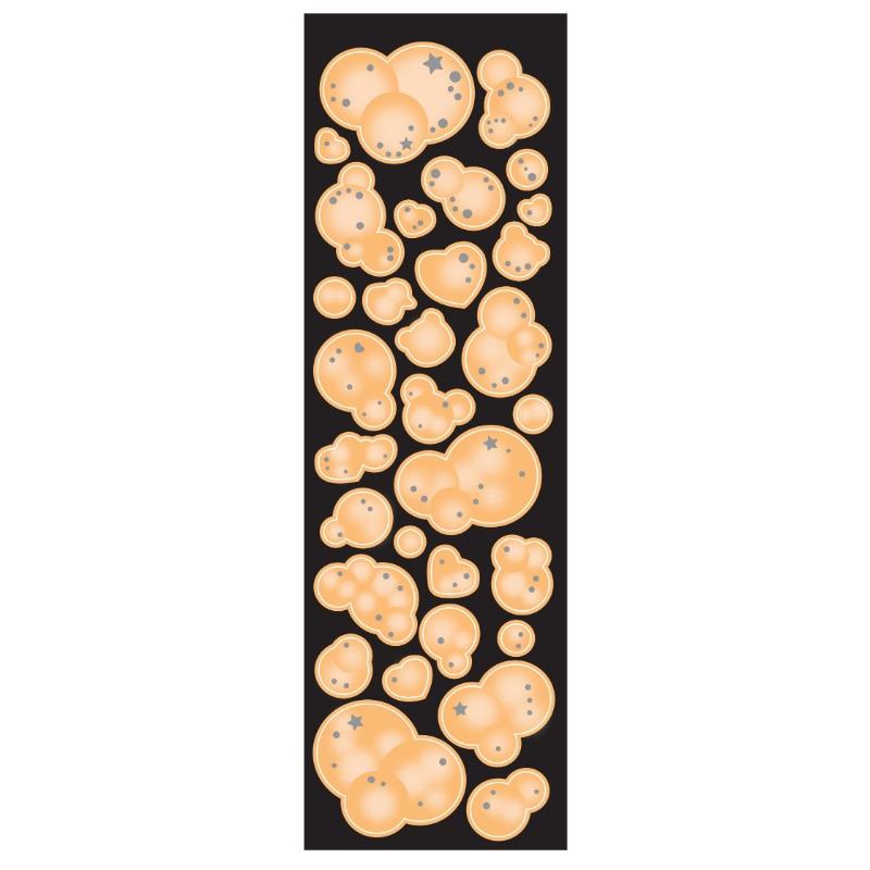 

Корейская популярная горячая серебряная пузырьковая наклейка с постепенным изменением лазерная пузырьковая декоративная наклейка DIY Goo Card Декоративный материал