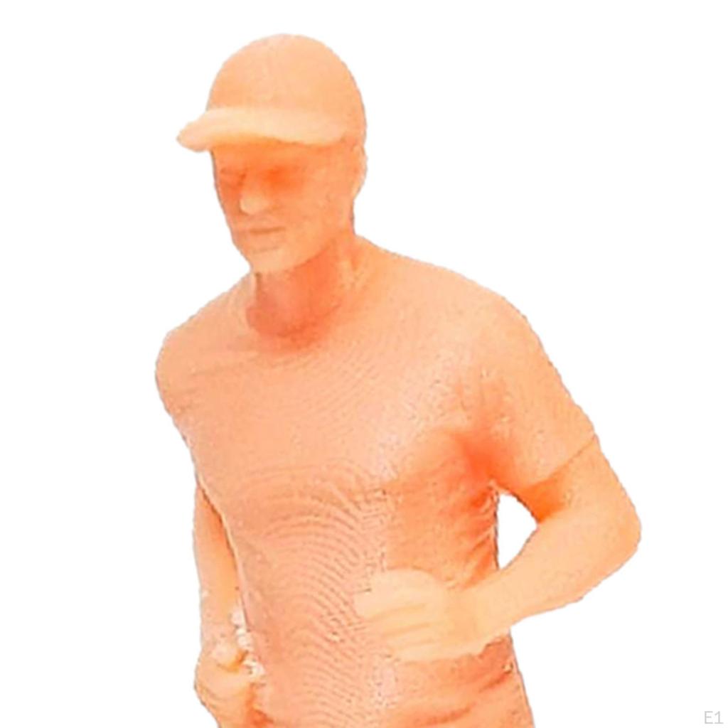 Lauffigur im Maßstab 1:64 für Dioramen und Modelleisenbahnanlagen