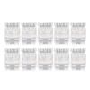 10pcs Transparent LED Strip Connectors 10mm Solderless LED Connectors  Home Use