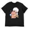 Bubu Dudu Dancing In Love T-Shirt Cute Tops Graphic Tee Shirt Vintage Graphic Tee T Shirts for Men