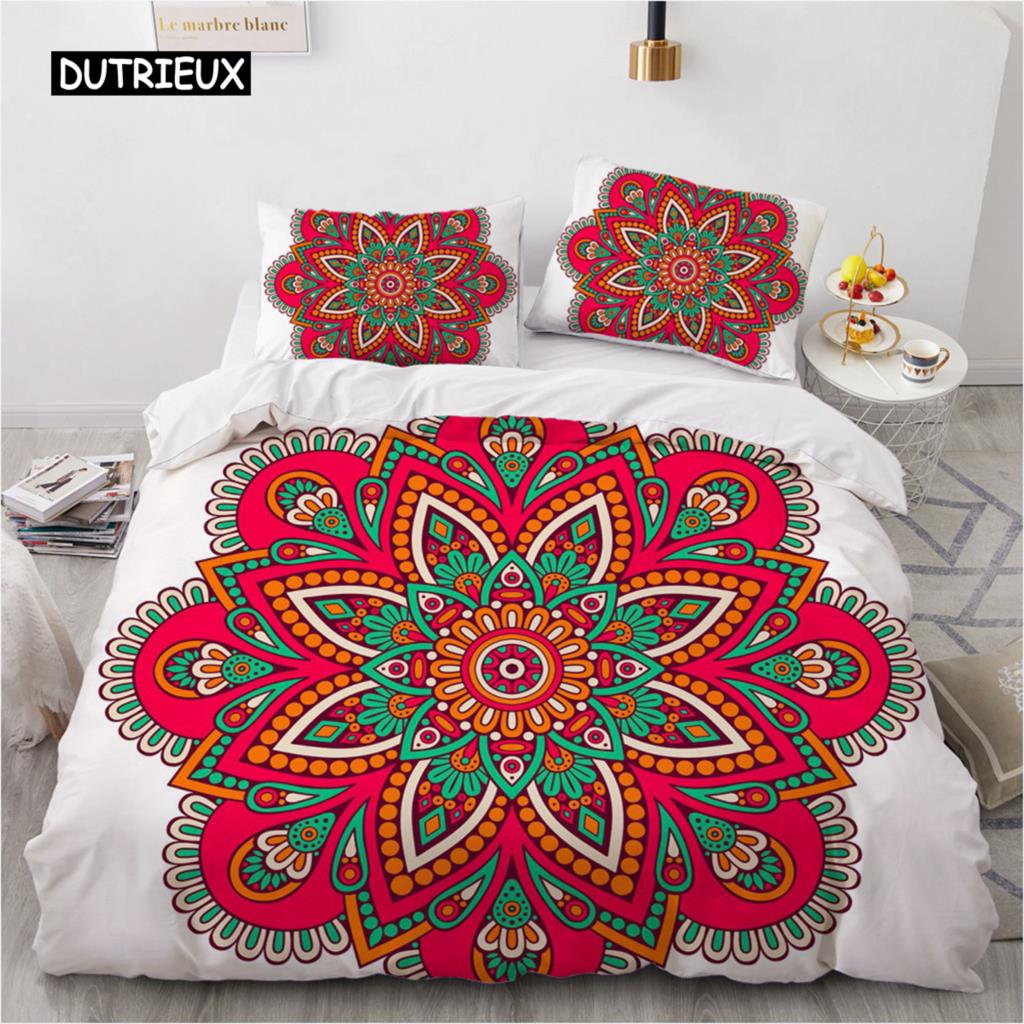 Klasický 3D design Vlastní ložní prádlo Přikrývka Povlak na přikrývku Ložní souprava Plná King Queen Double Single Size Bytový textil