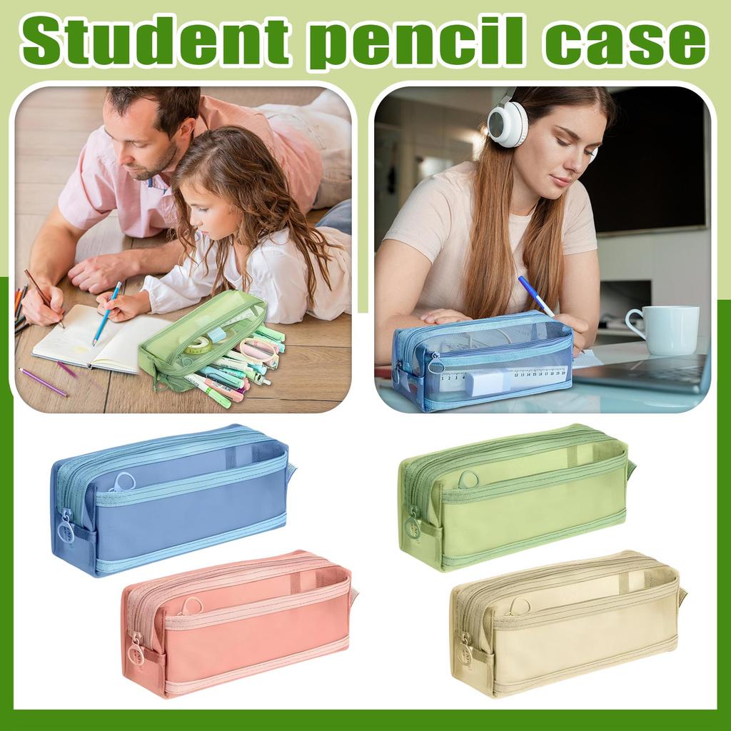 Pencil Case for Students Large Capacity Pencil Bag for School High School Kids Boys Girls