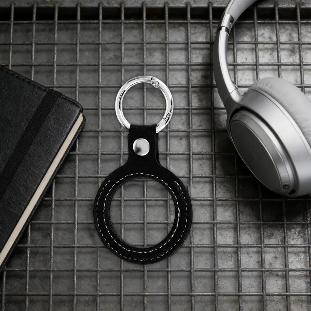 PU Leather Coin Holder Portable Keepsake PU Leather Coin Holder Keychain Ornament for Adults Women Men Collectors Students