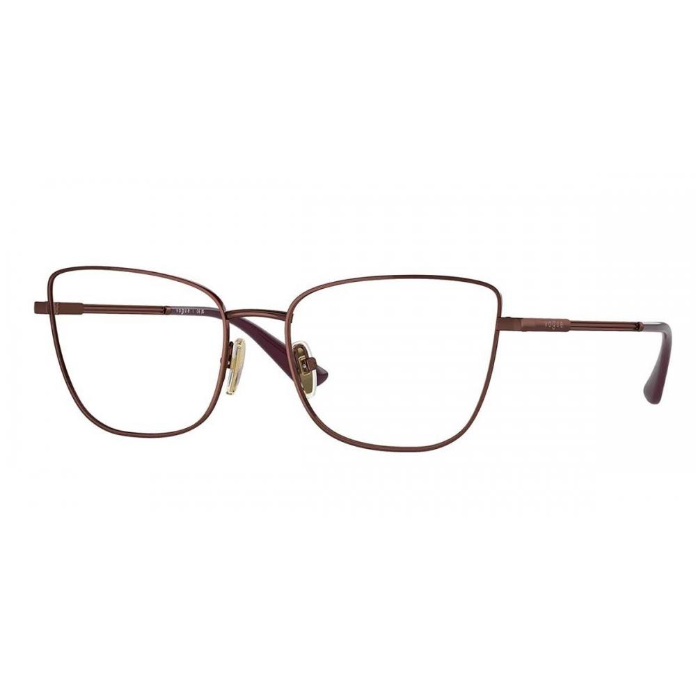 Vogue Eyewear Vo4307 5074 Women Eyeglasses Copper/Top Burgundy/52-17-140