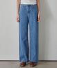 HAINT Daria Long Wide Denim Pants_2Colors_Dark Blue