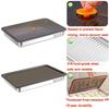 316L Stainless Steel Dumpling Storage Box Non-Stick Airtight Freezer Box Large Capacity Food Storage Container Home Kitchen