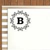Printtoo Alphabet B Monogram Octagon Celtic Swirl Frame Self Inking Rubber Stamp Office