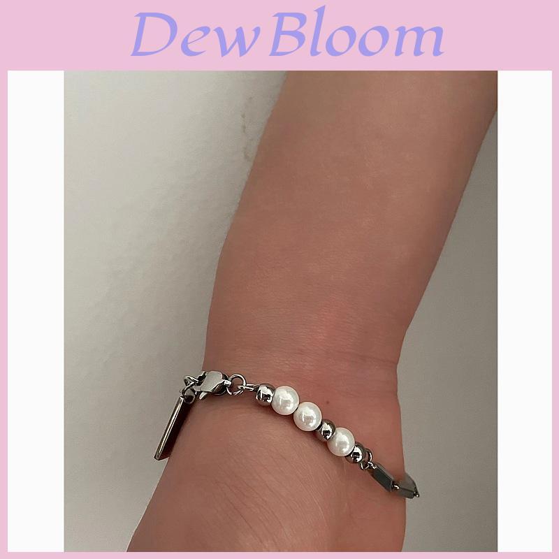 Minimalist Geometric Stainless Steel Bead Bracelet For Men Women Summer