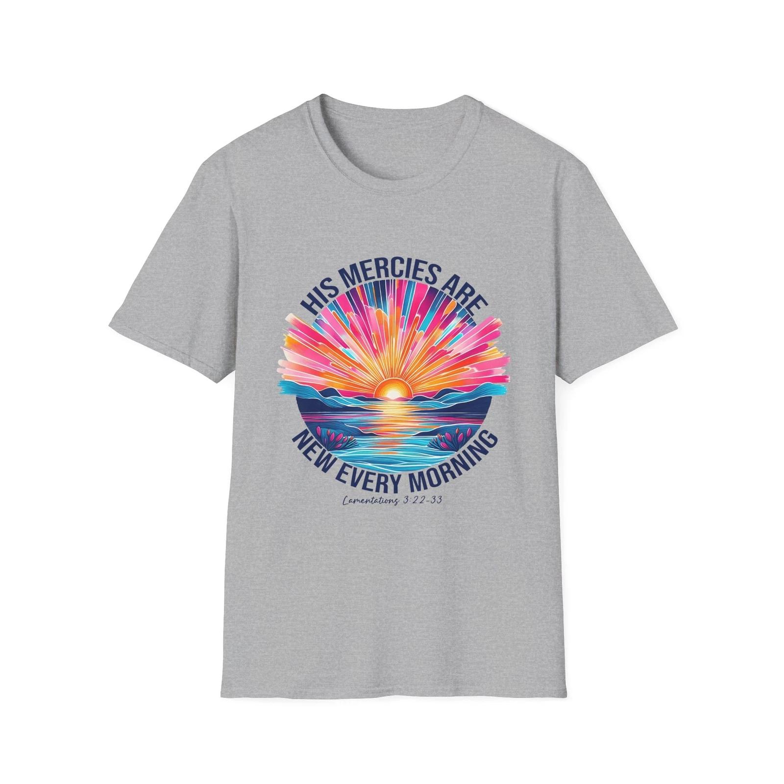 Christian Bible Verses Unisex T-Shirt - Inspirational Religious Tee, Scripture 2XL