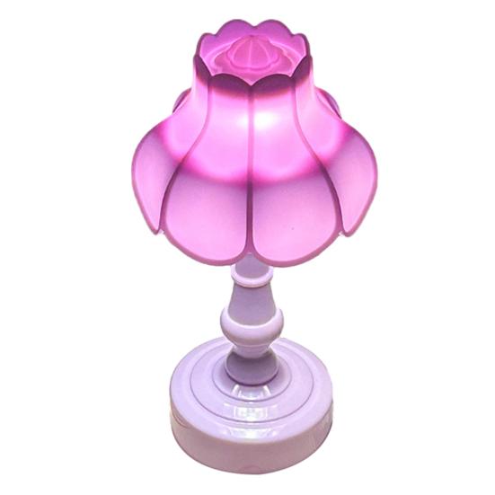 Night Light Mini Flower Shape Soft Glow Warm Light Desk Lamp with Adjustable Brightness Touch Control Portable Table Lamp