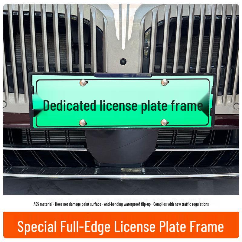 2026 Voyah Zhuiguang L Green New Energy License Plate Frame