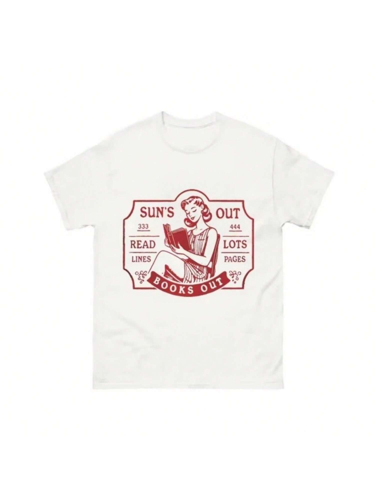 Bookworm Graphic Tees Women Vintage Tops Introverted Book Club Retro T-Shirts Cute Aesthetic Bookish T Shirt Book Lover Gifts S