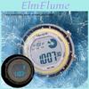 Clock Waterproof Motorbike Digital Motorcycle Stickon Dashboard Car Clock Car Stickon Mini Watch For Dashboard Boat Bike