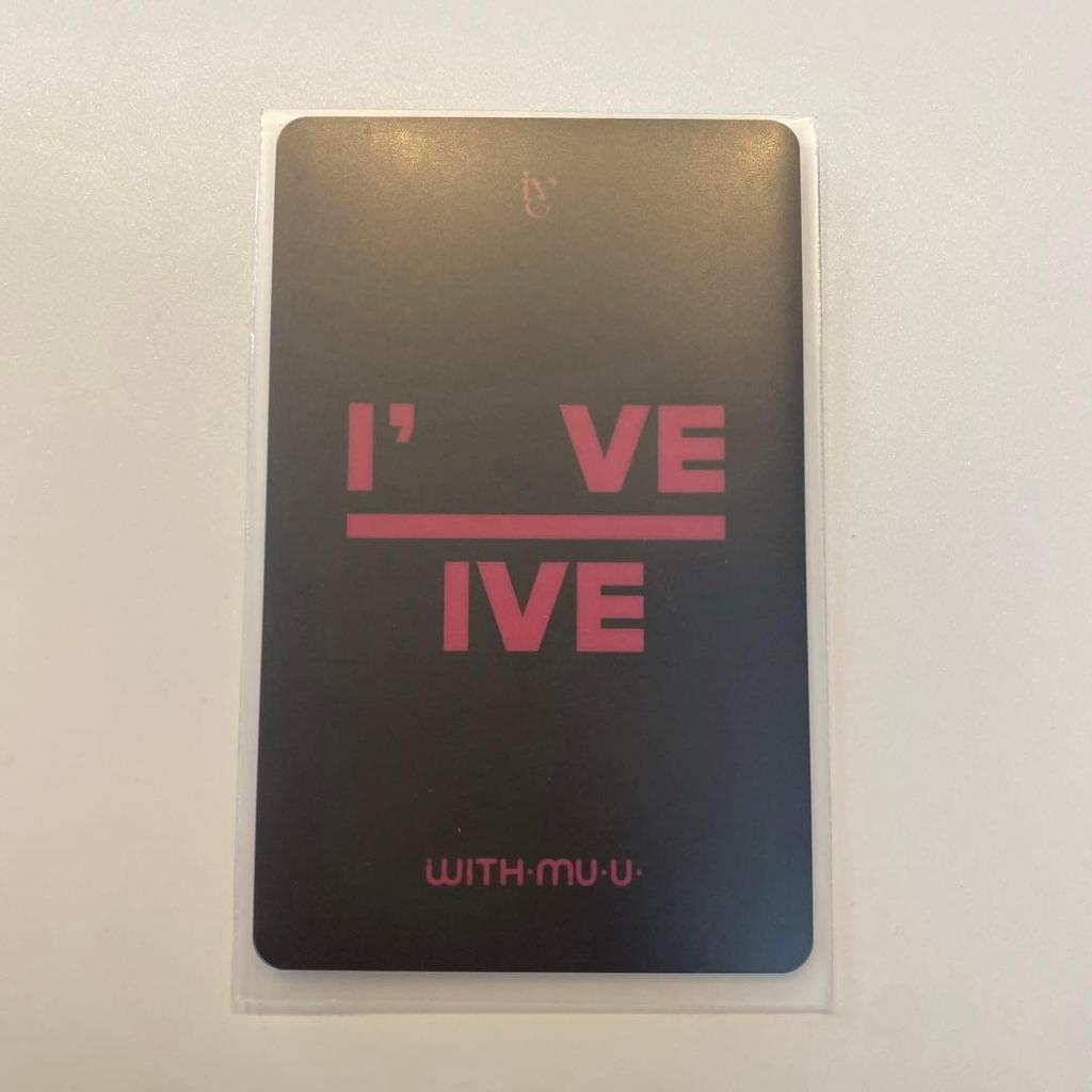 [USED] Ive Liz Withmuu Rakidro I've Trading Card