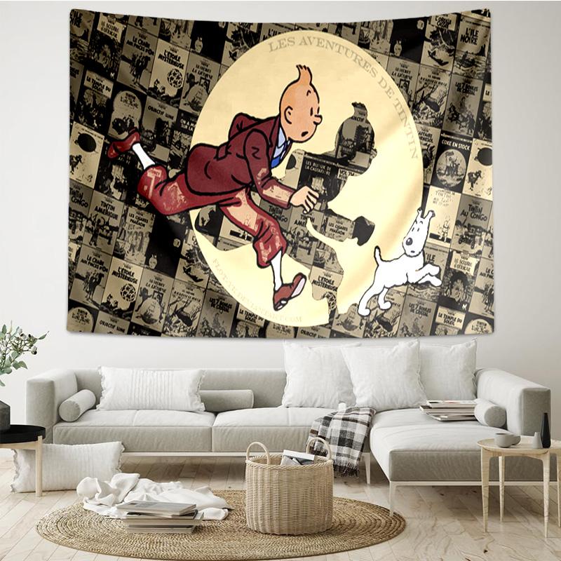 Adventure In The City Tapestry Hanging for Bedroom,Livingroom, Playroom,Decor Art Room Wall Tapestry Holiday and Birthday Gifts