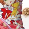 1pc C-Cardcaptor S-Sakura Magical Girl Manga Pillow Case Square Pillow Bedroom Sofa LeisureCar Living Room Home Decoration 40X40