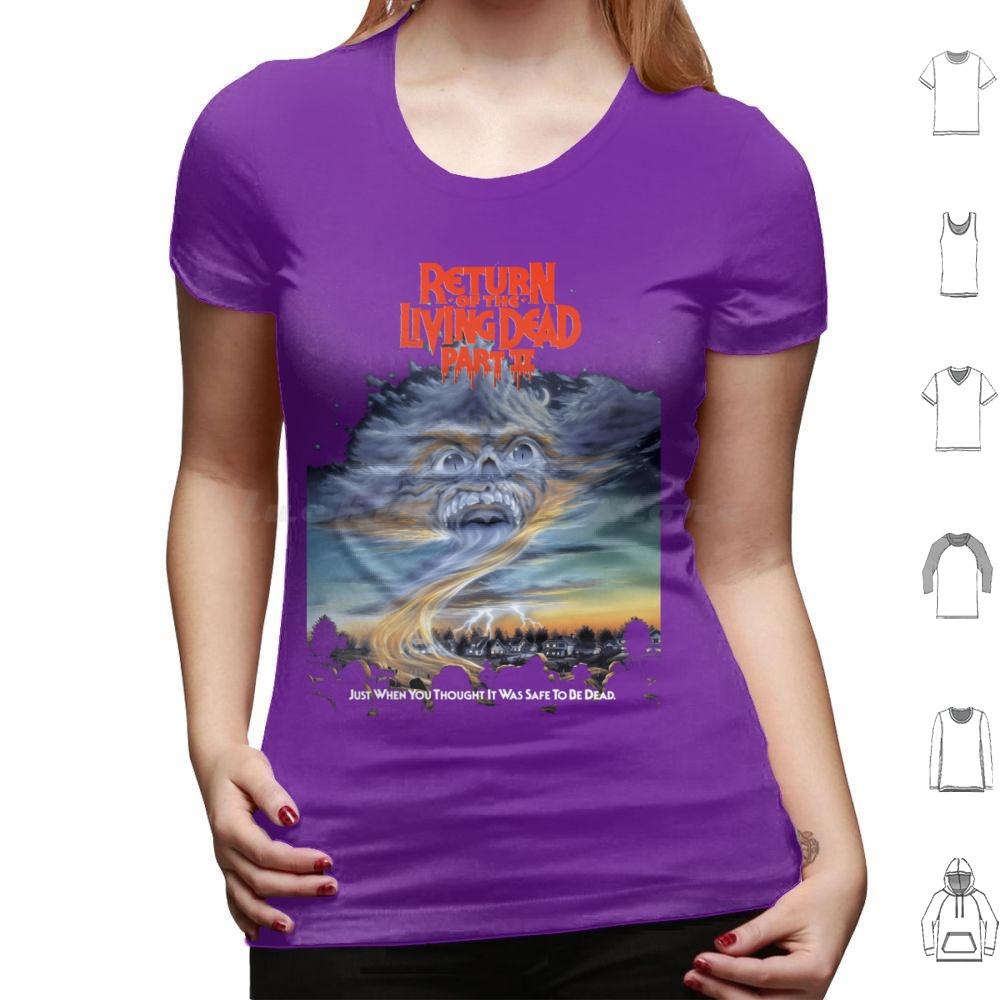 Return Of The Living Dead Part IiArtwork T Shirt Big Size 100 Cotton Return Of The Living Dead Zombie Horror Tarman Zombies