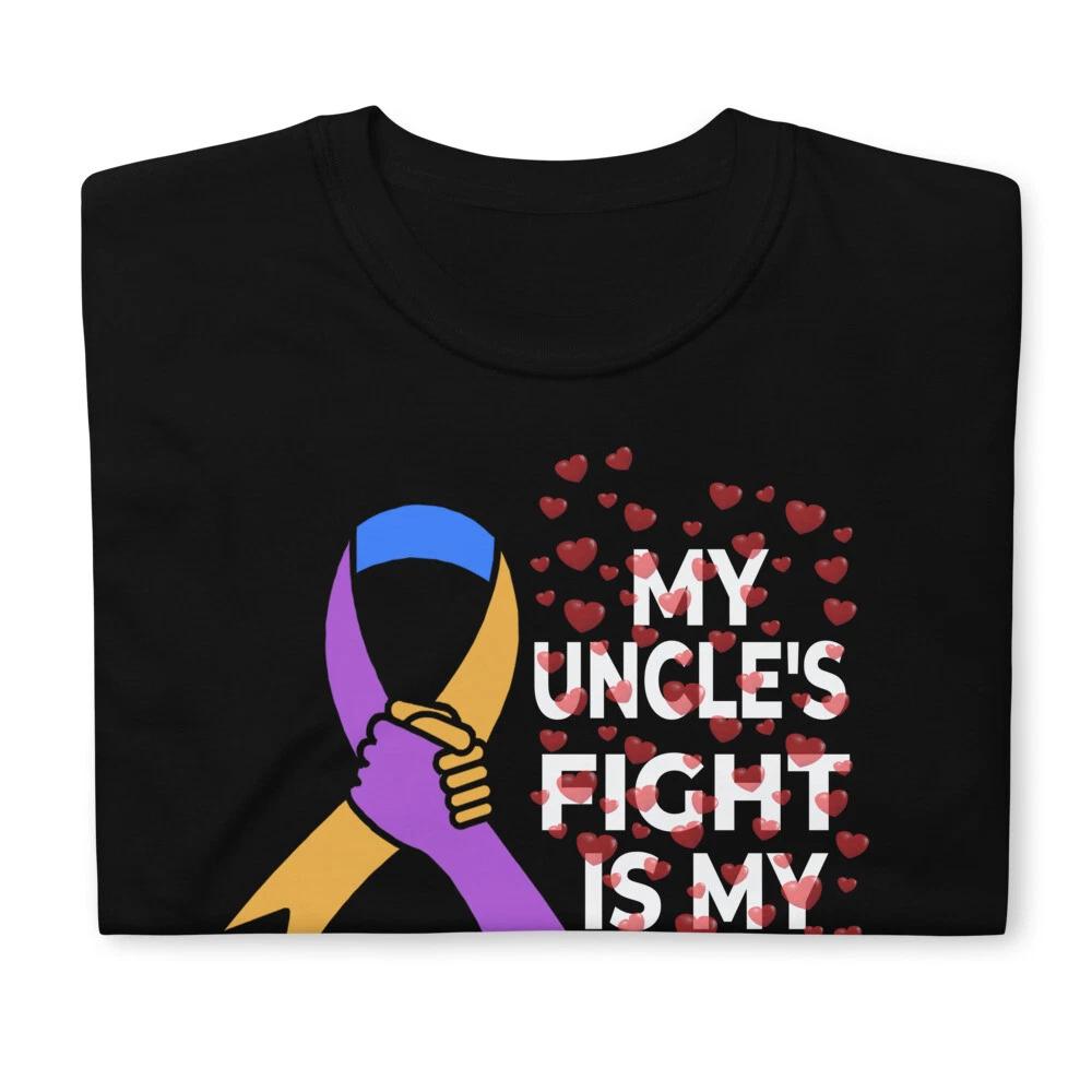 My Uncle s Fight Is My Fight Hope - Bladder Cancer Awareness Unisex T-Shirt XL