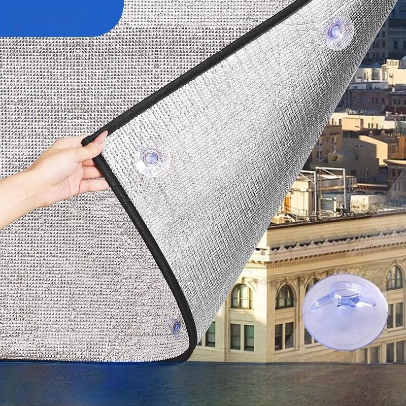 Sonnenschutz Wärmeisolierfolie für Kühlschrank Vertikaler Gefrierschrank Sonnenschutz Vorhang Seitenlichtblockierendes Brett