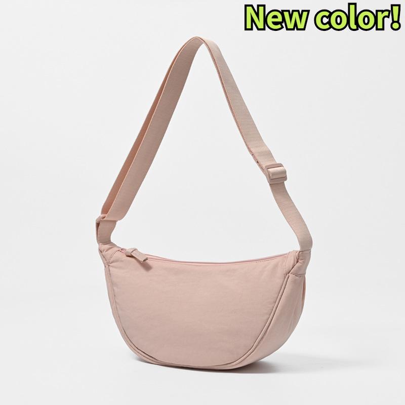 Nyl Hobos Women's Shoulder Dumpling Bag Large Capacity Travel Crossbody Half Mo Bags Outdoor Phe Pouch Handbags Wholesale