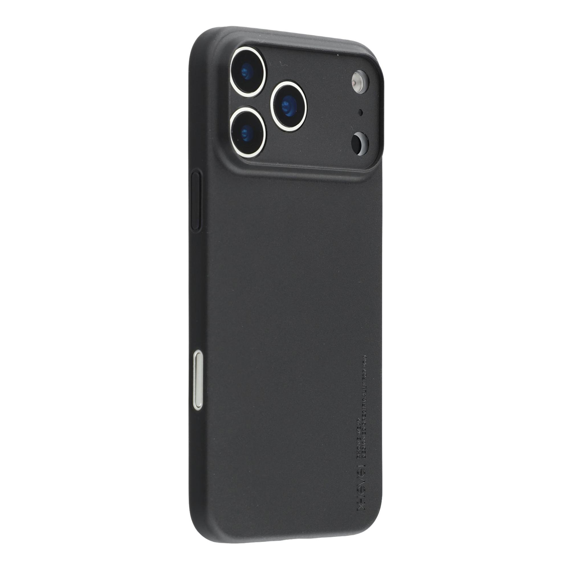 

X-LEVEL Серия Wings II Для iPhone 17 Pro Max Чехол Жесткий PP Матовый Чехол для Телефона 0,18 мм Ультратонкий A
