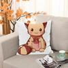 Kawaii Cat Decorative Pillows Anime Pillow Cover Sofa Cushions Cushion Covers Pillowcase x Body Fall Decor Bed Throw