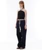 Alikim Mellifluous String Tube Top / Black