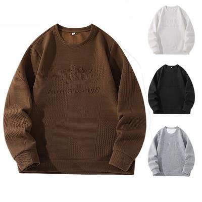Herren warmer modischer vielseitiger Übergröße schwerer Pullover weicher Qualitätsstoff Pullover locker lässig Sport langärmig Strick