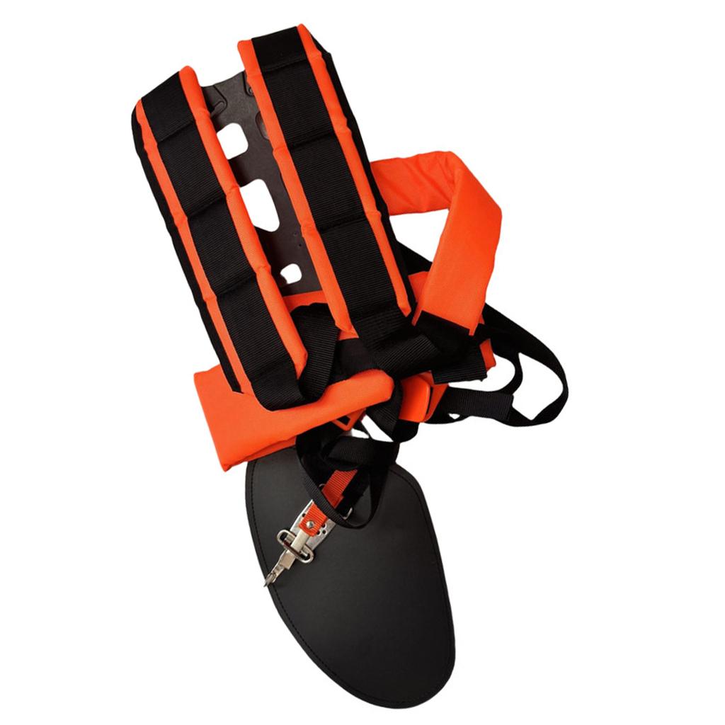 Double Shoulder Strap for Weeds Trimmer Adjustable Padded Harness Belt Suitable for Most Leaf Blowers and Brush Cutters