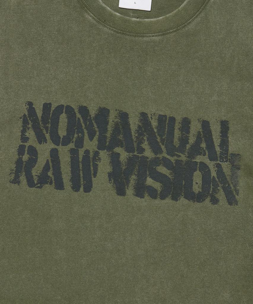Nomaenyueol Rawmark T-Shirt - Washed Khaki