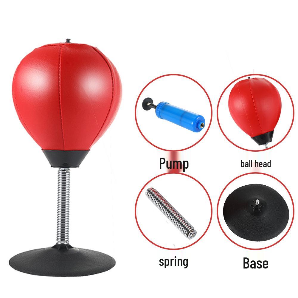 Desktop Suction Cup Boxing Speed Ball for Stress Relief and Reaction Training – Suitable for Kids and Adults