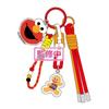 K Company Sesame Street Elmo Strap Charm H19 X W5 X SS-SC-EL D1.5cm