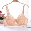 Ultra-Thin Lace Bra: Sexy, Large-Size, No Sponge, Gathered Fit
