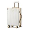 Lightweight Aluminum Spinner Trolley Case with Durable Frame & Large Capacity for Short Trips