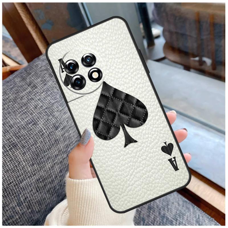Ace of Spades Case For OnePlus 15 12R 13R 13T 10T 8T 13 12 11 10 Pro Nord 5 CE 2 3 4 Lite N20 N30 Coque