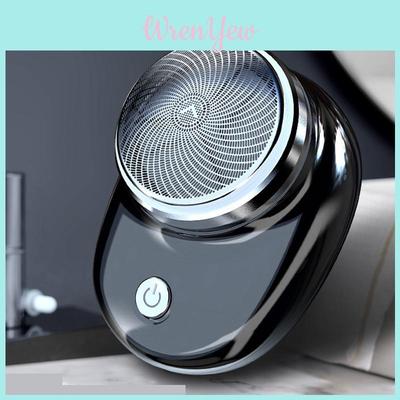 Portable Electric Shaver For Men Type-c Fast Charging Mini Size Travel-friendly Water Washable Sq-021 Black