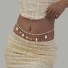 Bohemia Style Waistband Alloy Beach Shell Waist Chain Fashion Body Chain  Women